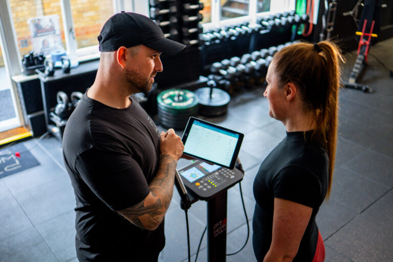Injury rehabilitation consultation with personal trainer in London