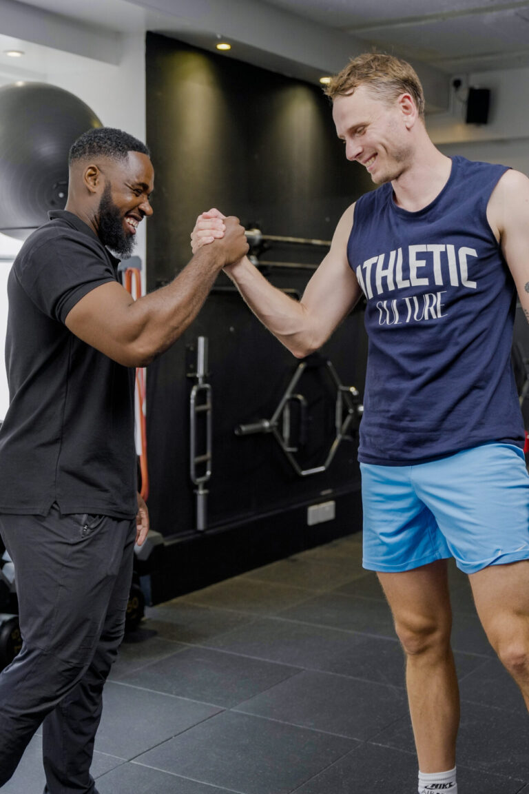 Hire a Personal trainer for support in Islington Male Personal Trainer Strength Training Islington