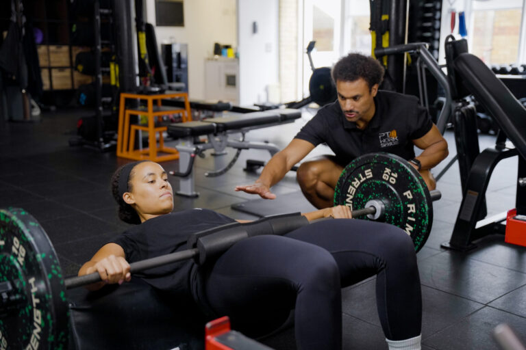 Ladies Leg Strength Training Gluteus