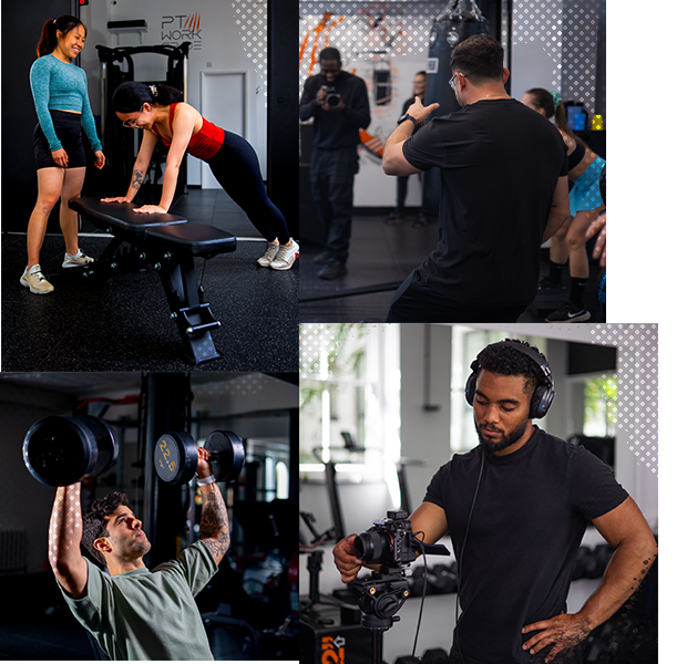 Personal trainer videography 