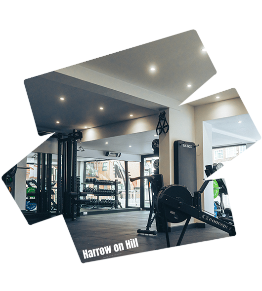 Private studio gym hire in Harrow with modern equipment for personal trainers and fitness events