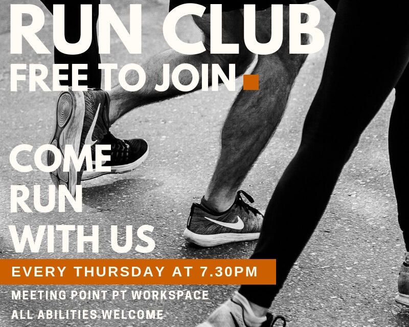 Run Club With PT Workspace Join FREE