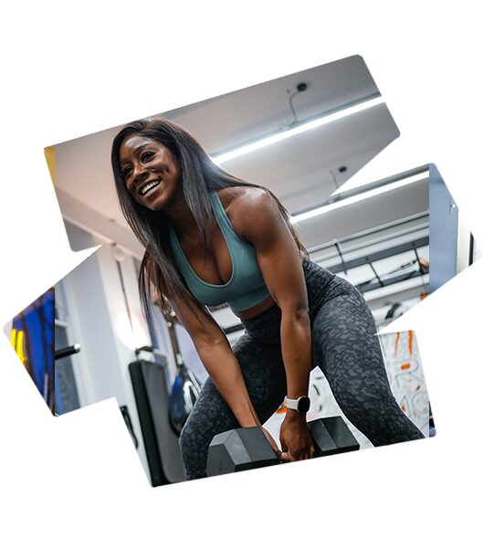 Lady hire gym for photography in London